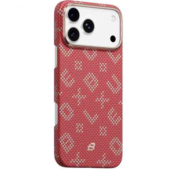 TPU+PC чехол Blueo Gilded Tactile Woven with Magnetic Fit для Apple iPhone 17 Pro (6.3") Херсон