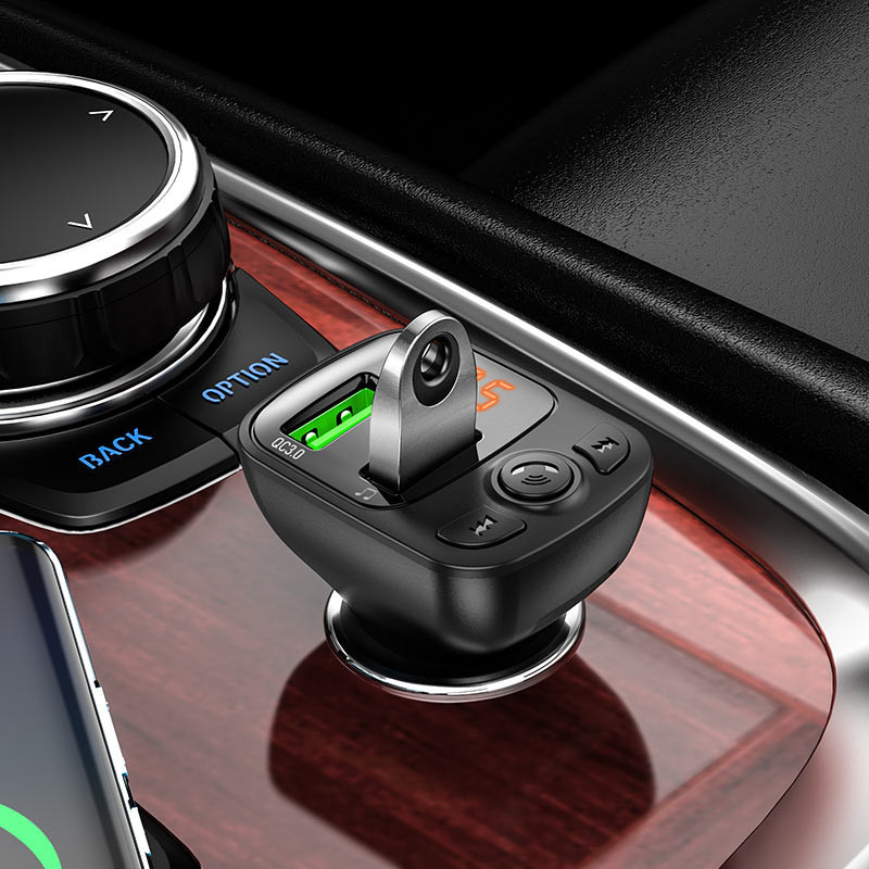 АЗУ FM модулятор Borofone BC41 Eminency QC3.0 (2USB-A) Херсон - изображение 5