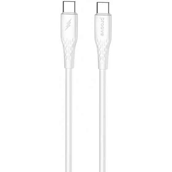 Кабель Proove GridLine Type-C to Type-C 60W 1m White (CCGL60002202) (Код товару:41591) Харьков