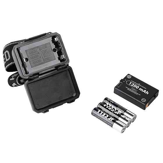 Фонарик налобный светодиодный (LED) с зумом PROTESTER PRO-HL0550S Харків
