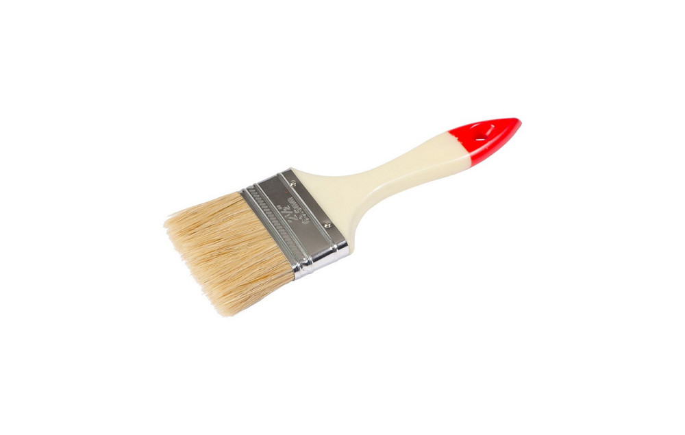 Кисть малярная флейцевая MASTERTOOL "СТАНДАРТ" 2.5" 63 мм/12 мм/38 мм 91-1663 Харьков - изображение 1