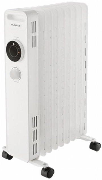 Масляний радіатор Kumtel KUM-1230S-White 2300 Вт Київ - зображення 1