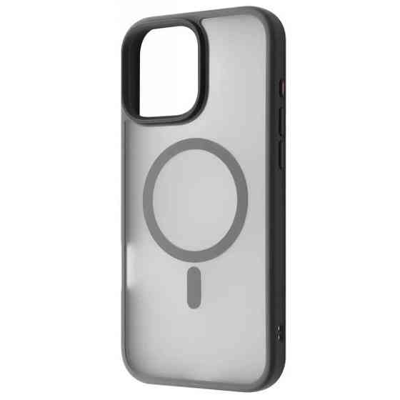 Чохол WAVE Matte Insane Case with Magnetic Ring для iPhone 16 Pro Max Gray (PCMIIP16PM05) Харків