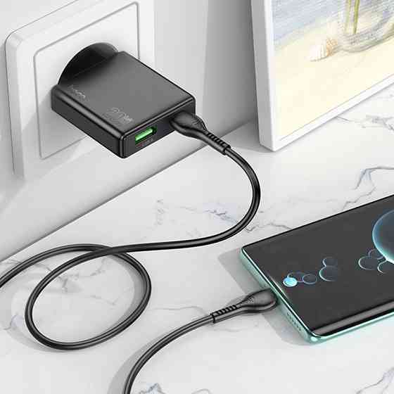 СЗУ Hoco N38 Delgado PD20W+QC3.0 (1USB-A/1C) Херсон