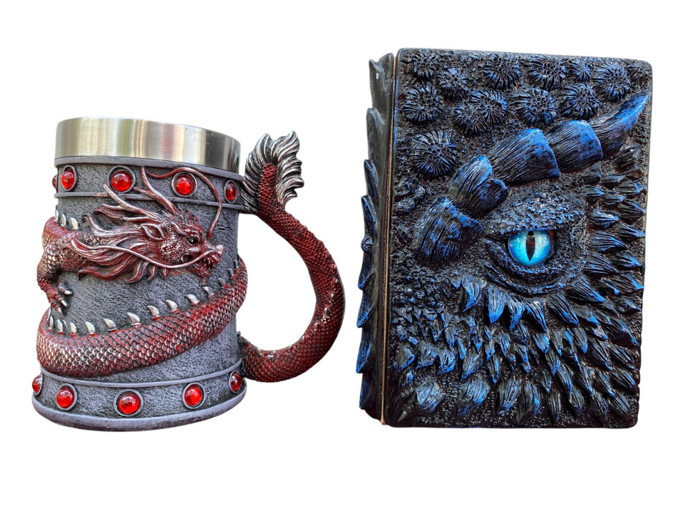 Подарочный набор Кружка 3D Танкард Red Rose и Блокнот 3D «Книга Теней и Глубин» Київ - зображення 1