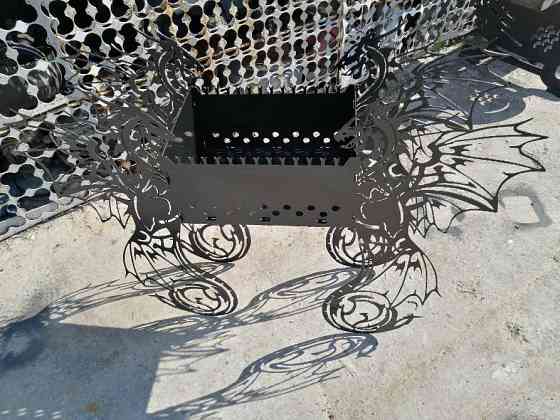 Мангалы с элементами декора любой сложности сварные Кам'янське (Дніпродзержинськ)