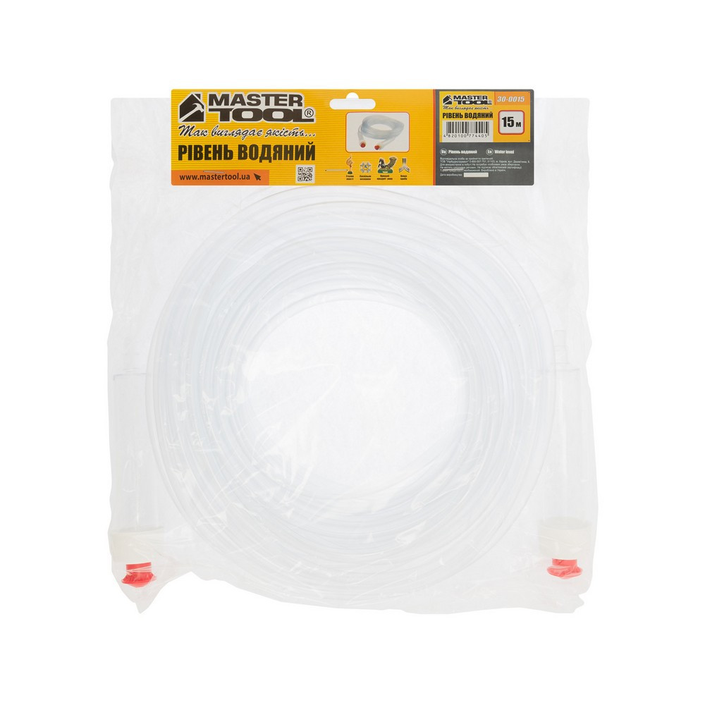 Уровень водяной MASTERTOOL 15 м 30-0015 Харьков - изображение 2