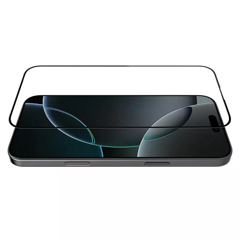Защитное стекло Nillkin (CP+ max 3D) (full glue) для Apple iPhone 16 Pro Max (6.9") Херсон - зображення 2