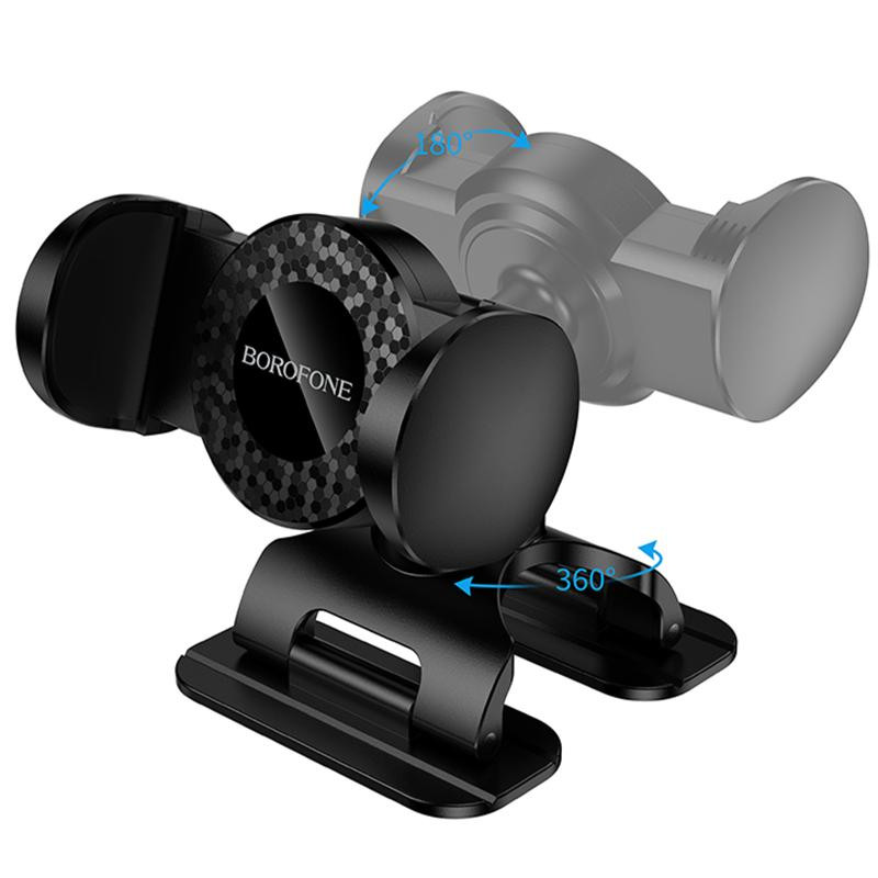 Автодержатель Borofone BH142 Support pull clip (center console) Херсон - изображение 5