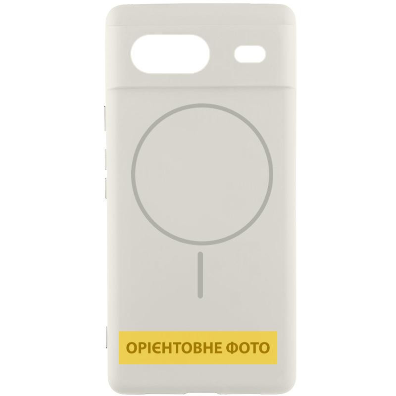 Чехол Silicone Cover Lakshmi Full Camera (AA) with Magnetic Fit для Google Pixel 9a Херсон - изображение 1