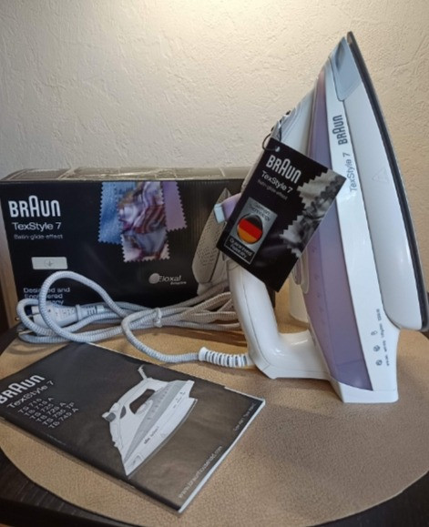 Паровой утюг Braun TexStyle 7 TS 715. Новый Днепр - изображение 4
