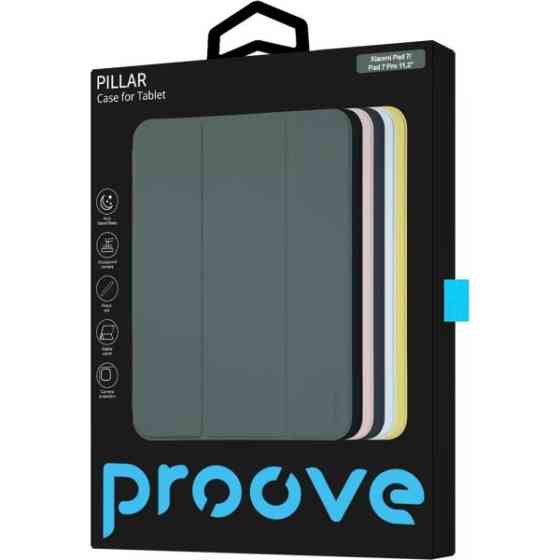 Чохол-книжка Proove Pillar Case для Xiaomi Pad 7/Pad 7 Pro Midnight Blue (PCPTXM07PR08) Харків