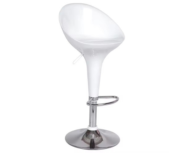 Стілець Джоллі барний високий білий Днепр - изображение 1