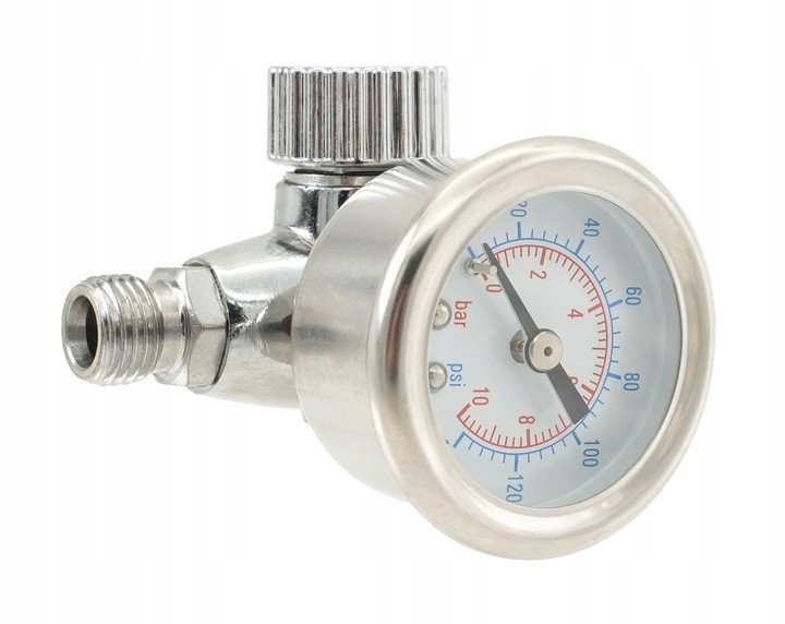 Регулятор давления с манометром для краскопульта ITALCO FR5 Харків - зображення 3