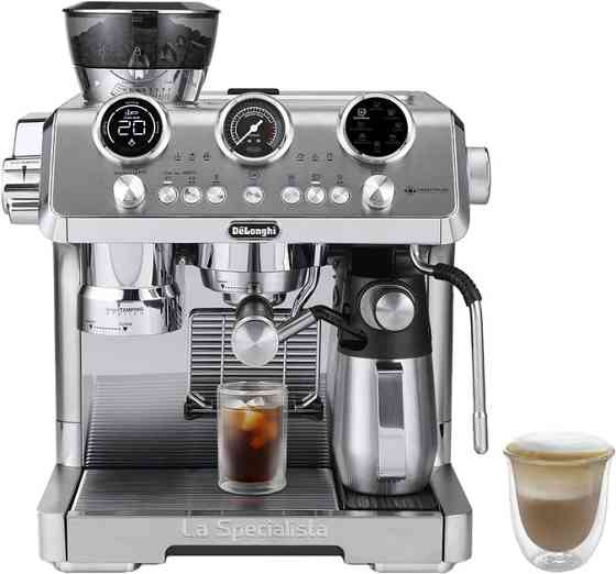 Кофеварка рожковая Delonghi La Specialista Maestro EC 9885.M 1450 Вт серебристая Київ