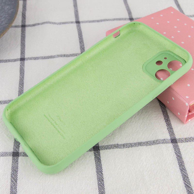 Чехол Silicone Case Full Camera Protective (AA) для Apple iPhone 12 (6.1") Херсон - зображення 4