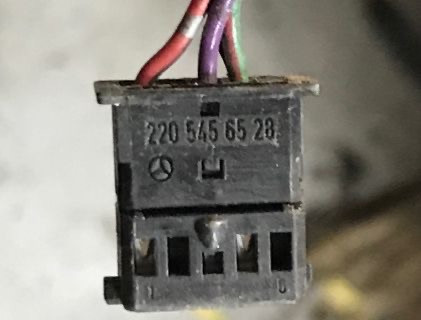 Бу разъём фишка Mercedes A2205456528, 2205456528 Кропивницький - зображення 1