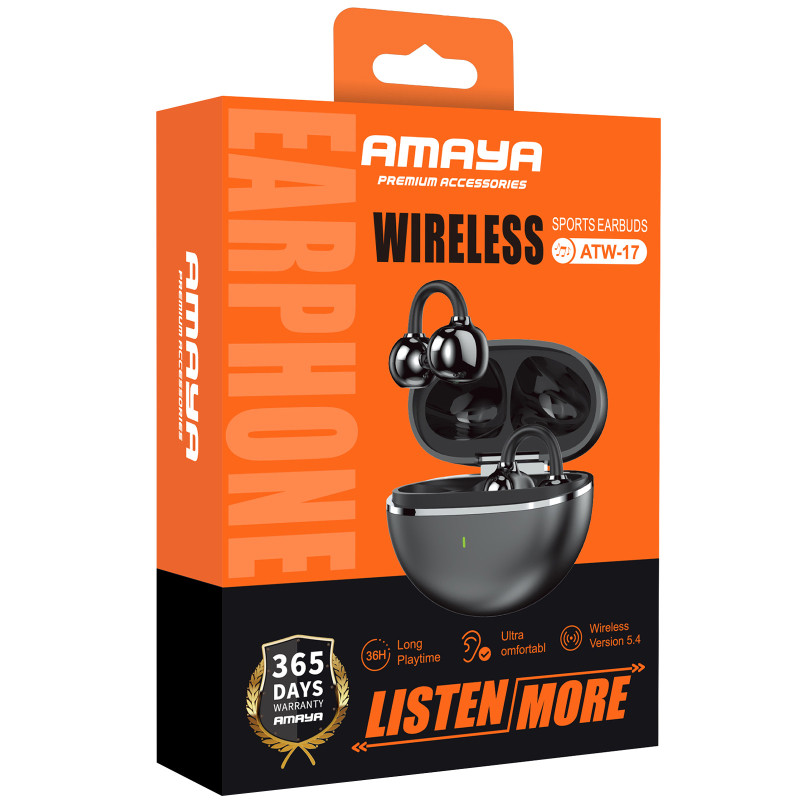 Уценка Беспроводные TWS наушники Amaya ATW-17 Херсон - зображення 2
