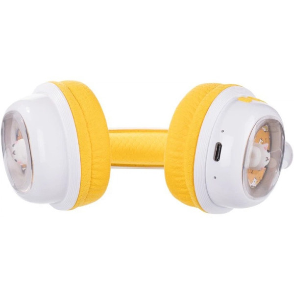 Bluetooth-гарнітура Gelius MIAOSpace GP HP-009 White/Yellow (Код товару:42716) Харьков - изображение 4