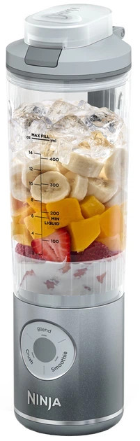 Фитнес-блендер аккумуляторный Ninja BC251EUSL 150 Вт серебристый Киев - изображение 5