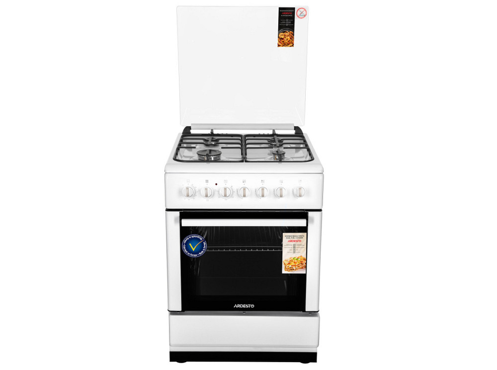 Плита комбінована Ardesto FSC-F6060AW 64 л біла Київ - зображення 1