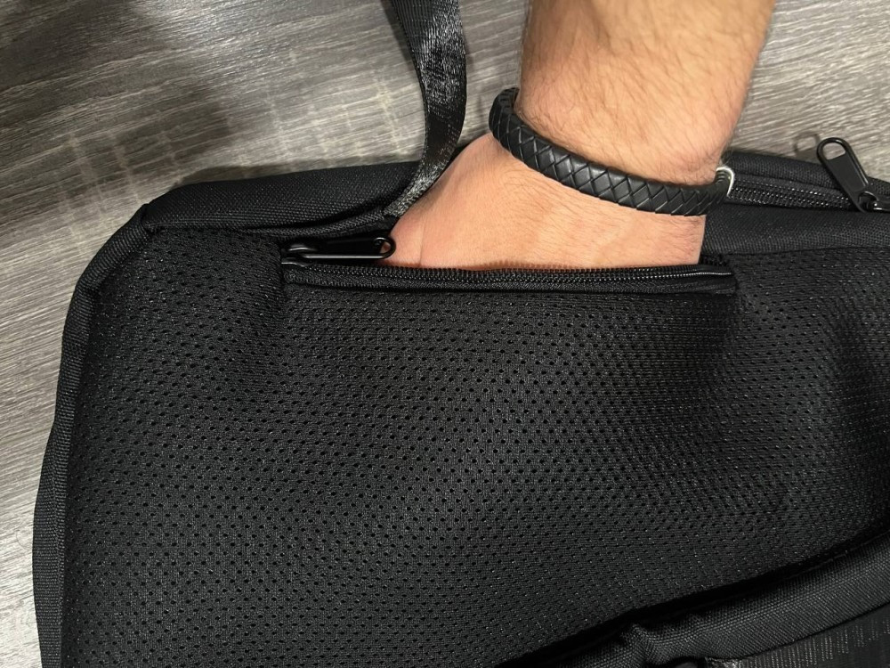 Рюкзак городской спортивный Crave черный с белым логотипом Київ - зображення 6