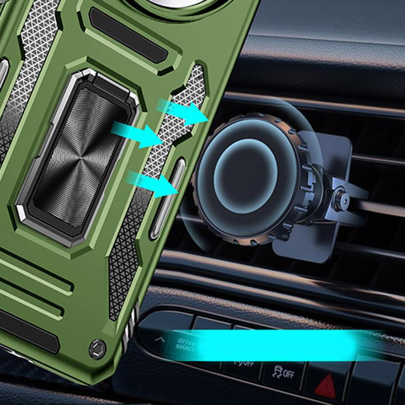 Ударопрочный чехол Camshield Army Ring для Xiaomi Redmi Note 14 4G (Int. version) / 14 5G Херсон - зображення 2