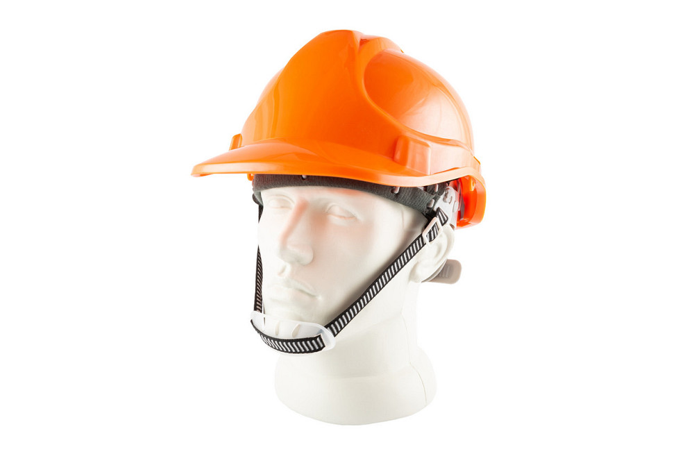 Каска защитная MASTERTOOL KAF-PEV IV-I-440V-53-62 II-EN 397 оранжевая 81-1008 Харьков - изображение 1