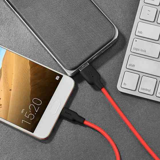 Дата кабель Hoco X21 Silicone Type-C Cable (1m) Херсон