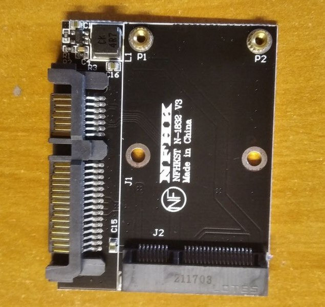 Переходник для SSD mSATA Киев - изображение 1