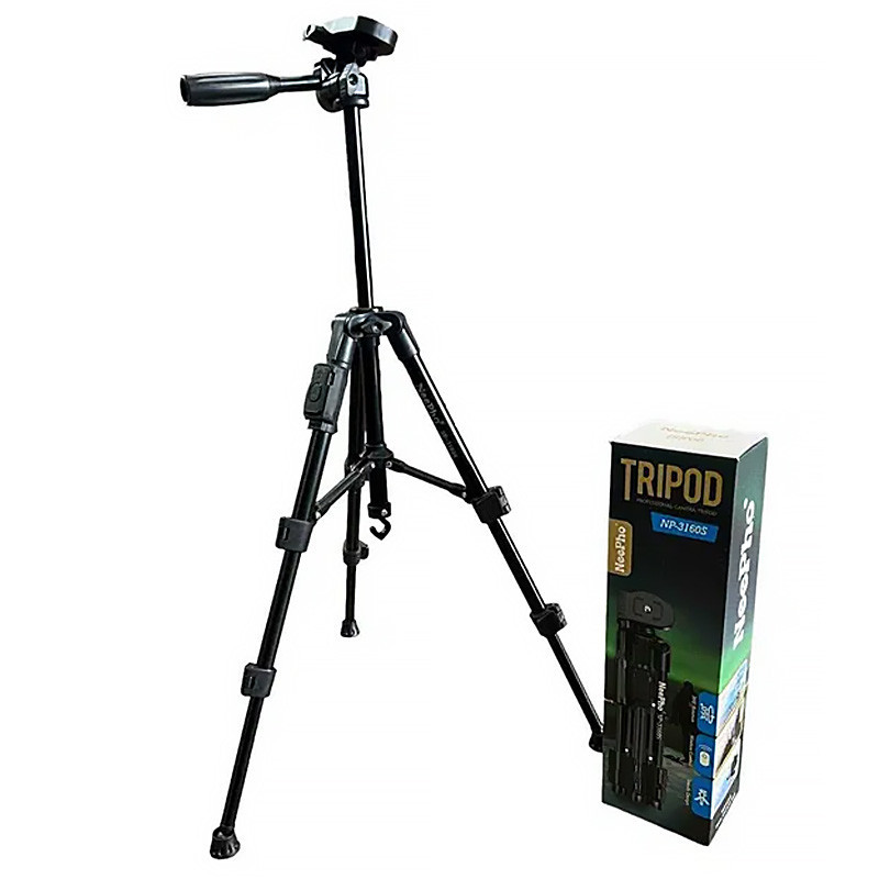 Штатив NeePho NP-3160S для съемки 30-68.5см с держателем+пульт Херсон - зображення 5