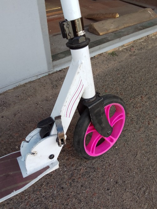 Самокат двоколісний "FOX PRO". Міський, складаний. Київ - зображення 11