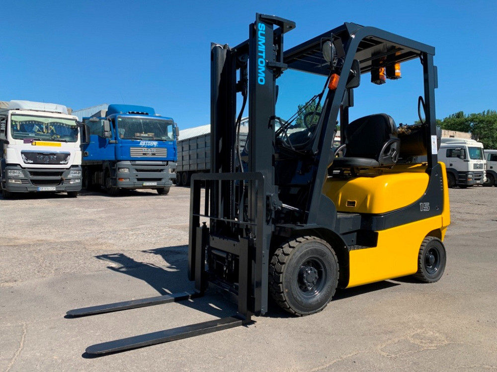 Газовий навантажувач вилочний Sumitomo (Mazda) з бічним зсувом Одеса - зображення 1