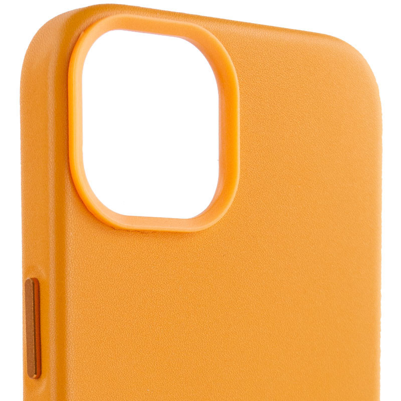 Кожаный чехол Leather Case (AA Plus) with Magnetic Fit для Apple iPhone 14 (6.1") Херсон - изображение 3