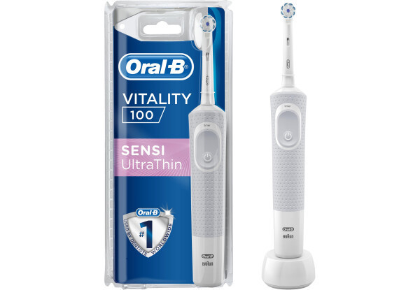 Электрическая зубная щетка Oral-B Vitality Sensi Ultra Thin D100-413-1 Київ - зображення 1