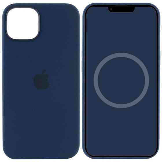 Чехол Silicone case (AAA) with Magsafe and Animation для Apple iPhone 13 (6.1") Херсон