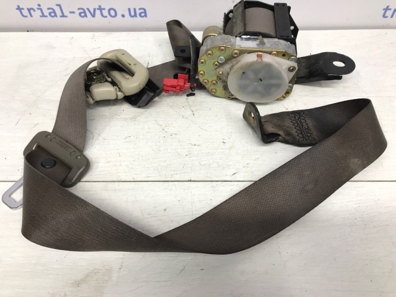 Ремень безопасности передний левый Mitsubishi Pajero Sport K9 3.0 БЕНЗИН 6G72 1996 (б/у) Київ - зображення 2