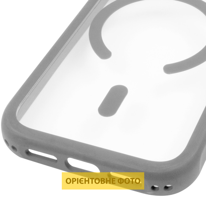 Чехол TPU+PC GETMAN Moon Clear with MagSafe для Apple iPhone 15 Pro (6.1") Херсон - зображення 6