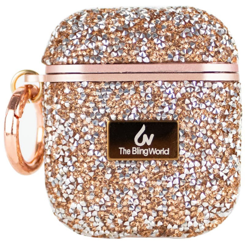 TPU чехол Bling World Rock Diamond для наушников AirPods 1/2 Херсон - зображення 10