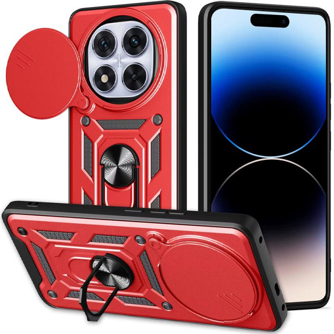 Чехол Ummi Camshield Serge Ring для Xiaomi Redmi Note 14 Pro 5G / Poco X7 Херсон - изображение 2