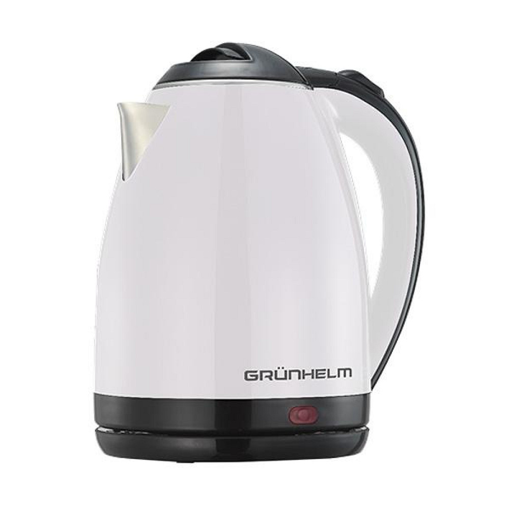 Електрочайник Grunhelm EKS-1866W 1.8 л білий Київ - зображення 1