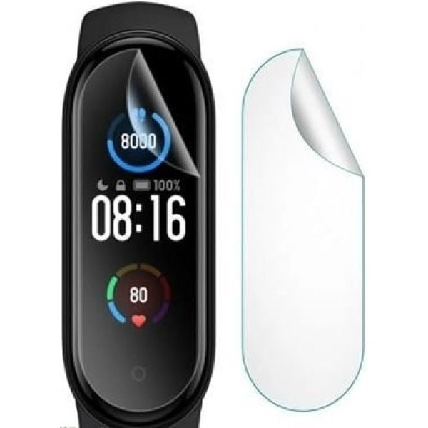 Набір захисних гідрогелевих матових плівок для Xiaomi Mi Band 6 (2 шт) Харків - зображення 2