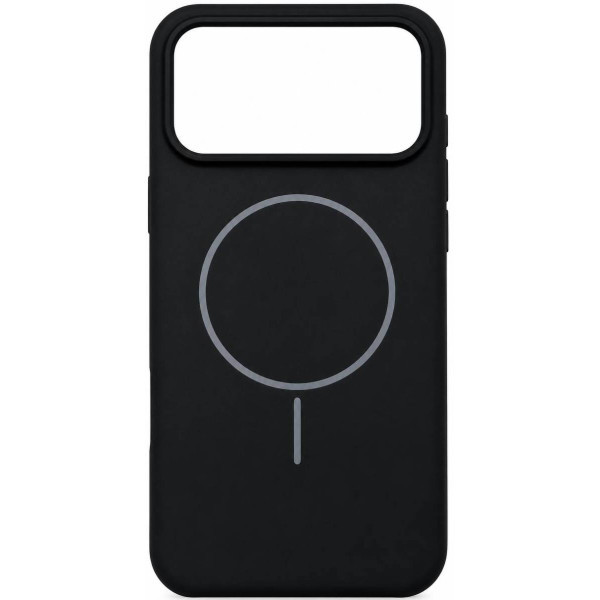 DM Чохол Silicone Case Thin Circle with MagSafe для iPhone 17 Pro Max Black Харьков - изображение 2