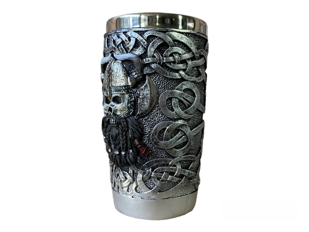 Кружка Чашка Бокал 3 Нержавеющая Сталь Бокал - Сталь Молот Тора 400 мл Киев - изображение 3