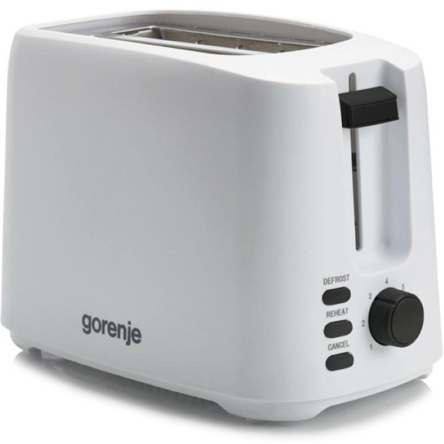 Тостер Gorenje T-700-XG-742318 720 Вт белый Київ - зображення 1