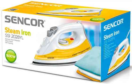 Утюг Sencor SSI 2028YL 1600 Вт желтый Киев