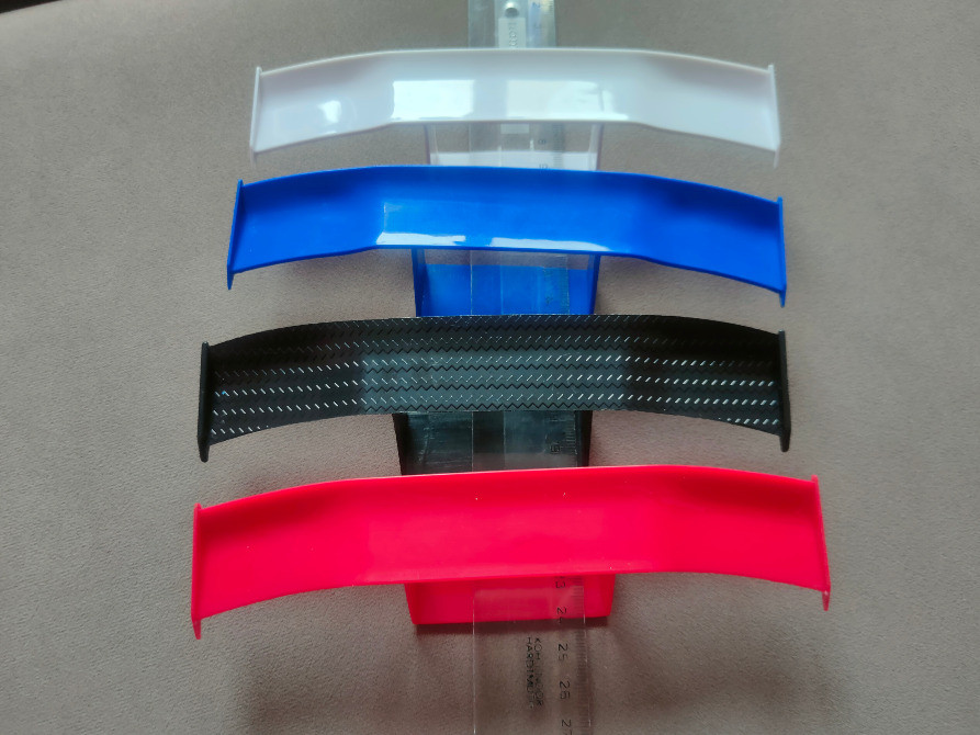 Мини Спойлер на авто Чёрный под карбон с усиленным скотчем Київ - зображення 3