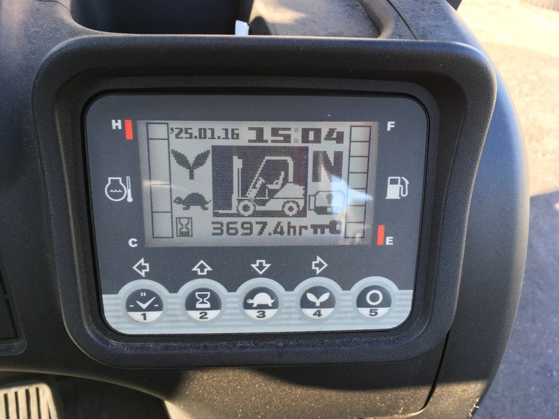 Газ-бензиновий навантажувач TCM (Nissan), із напрацюванням 3697 мотогодин. Модель: FHGE25T5 Дніпро - зображення 6