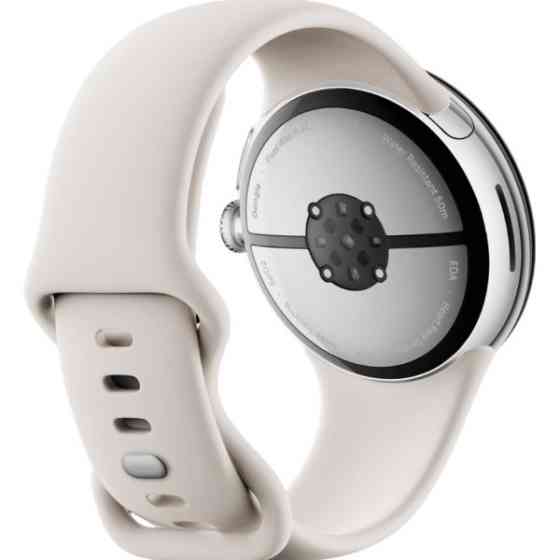 Смарт-годинник Google Pixel Watch 3 41mm Wi-Fi Polished Silver Aluminum Case/Porcelain Active Band ( Харків