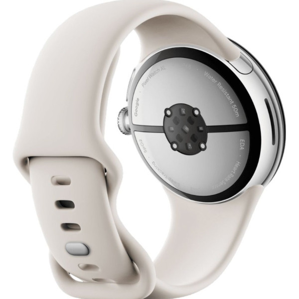 Смарт-годинник Google Pixel Watch 3 41mm Wi-Fi Polished Silver Aluminum Case/Porcelain Active Band ( Харків - зображення 3